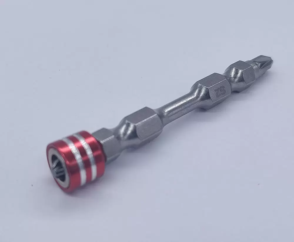 Pozidriv Double-end Impact Bit With Magnetic Ring 65mm