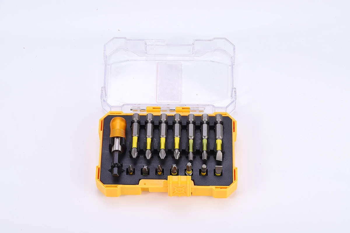 15pc Impact Screwdriver Bit Set