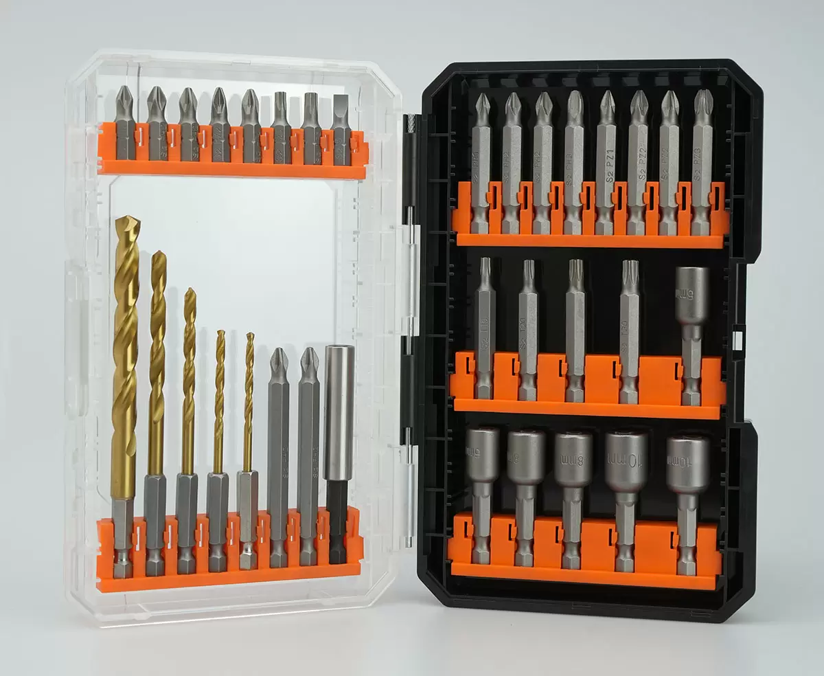 34pc Drill Bit Set