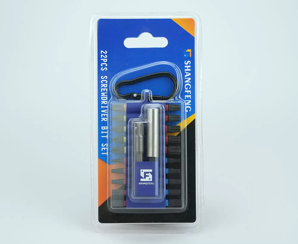 22pcs Carabiner Bit Set