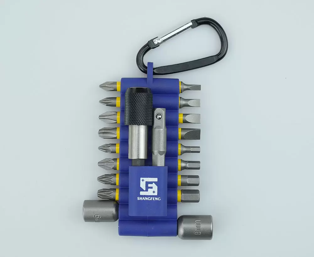 20pc Carabiner Bit Set