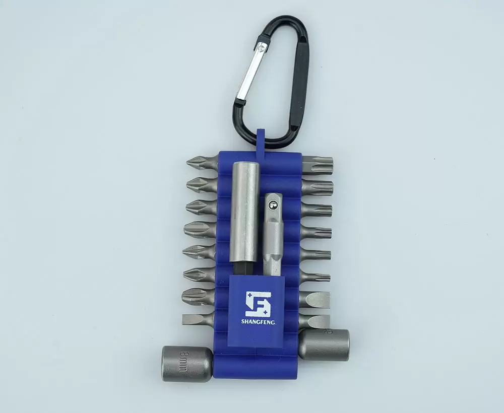 20pc Carabiner Bit Set
