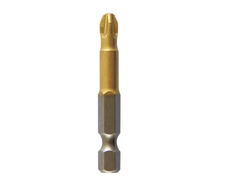 TiN - (Titanium Nitride) Coating Power  Screwdriver Bit  pz driver bit