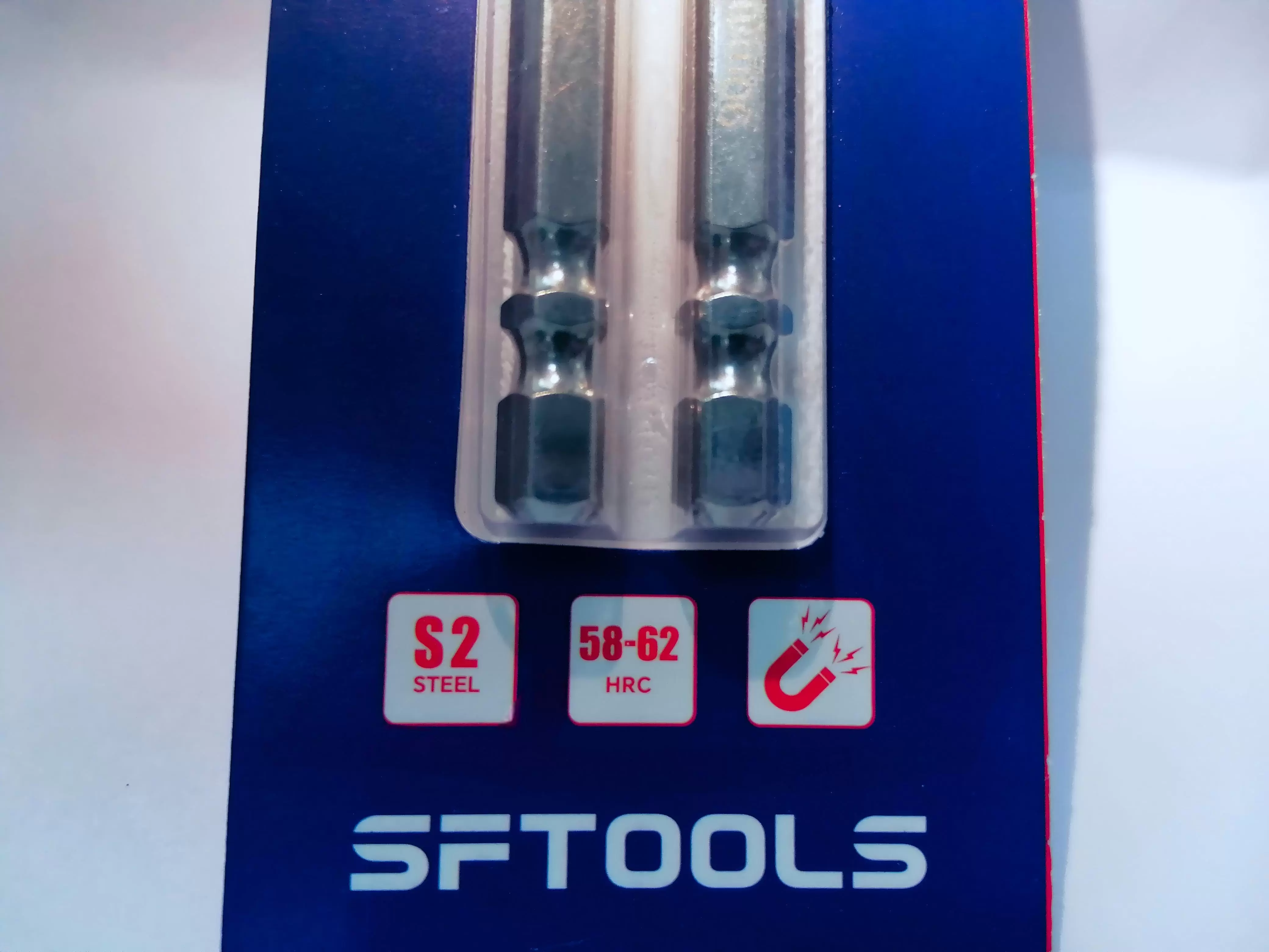 SFTOOLS 2PC  Double groove stripping slot with spiral pattern bright nickel screwdriver
