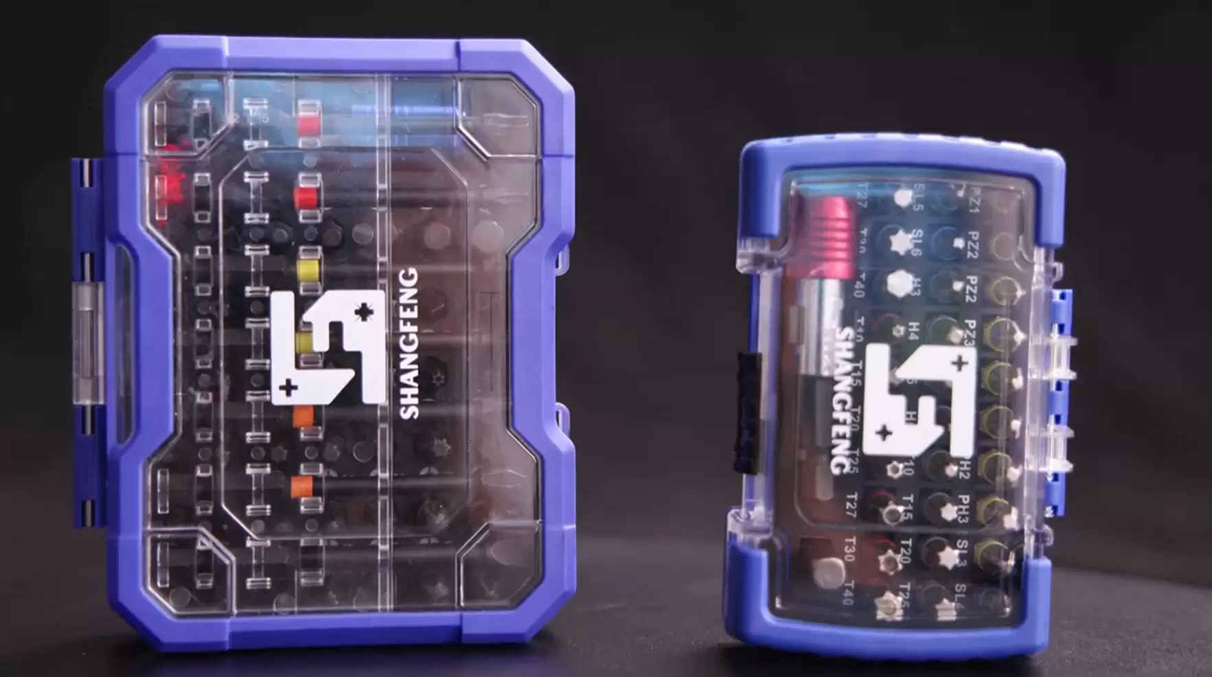 The screwdriver bit plastic box set