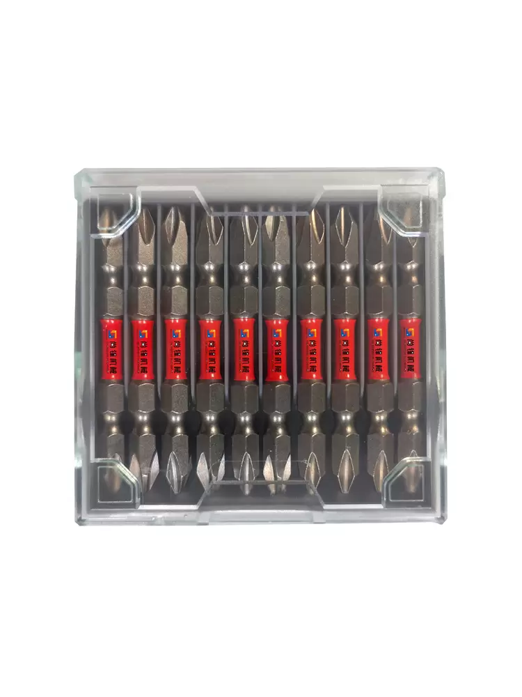 10pc Double-Ended Phillips Impact Anti-Slip Screwdriver Bits factory china