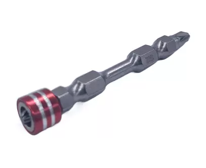 Pozidriv Double-end Impact Bit With Magnetic Ring 65mm screwdriver bit manufacturer oem factory china