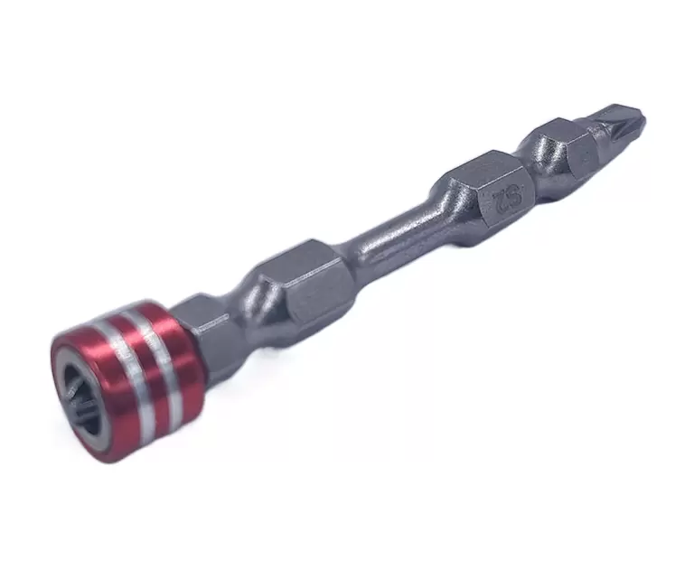 Pozidriv Double-end Impact Bit With Magnetic Ring 65mm screwdriver bit manufacturer oem factory china