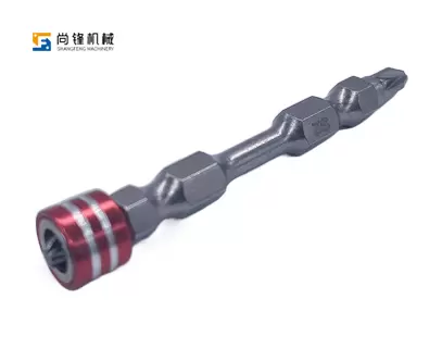 Pozidriv Double-end Impact Bit With Magnetic Ring 65mm screwdriver bit manufacturer oem factory china