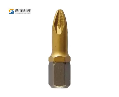 TiN  Coating Power Screwdriver Bit PZ screwdriver bit manufacturer oem factory china