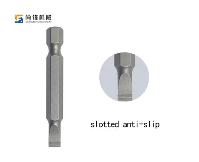 50mm slotted anti-slip screwdriver bit manufacturer oem factory china