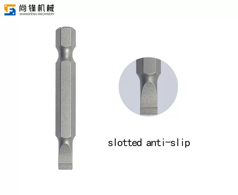 50mm slotted anti-slip screwdriver bit manufacturer oem factory china