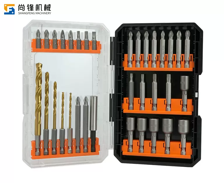 34pc Drill Bit Set screwdriver bit manufacturer oem factory china