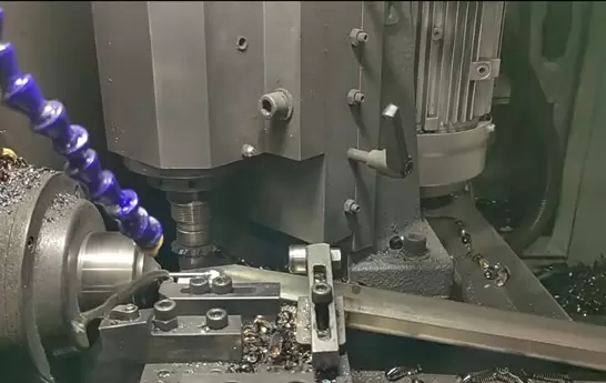 Special milling machine for screwdriver‑bit tips